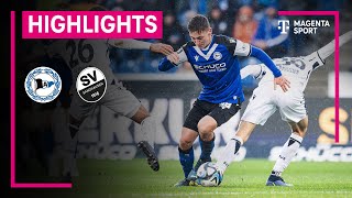 DSC Arminia Bielefeld  SV Sandhausen  Highlights 3 Liga  MAGENTA SPORT [upl. by Noyart776]