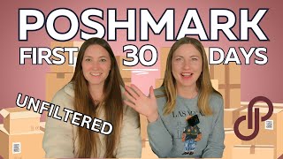 The TRUTH About Starting a Poshmark Closet Our 30Day Review [upl. by Claudia]