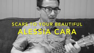 Scars To Your Beautiful  Alessia Cara Karaoke 【With Guide Melody】Instrumental [upl. by Nele]