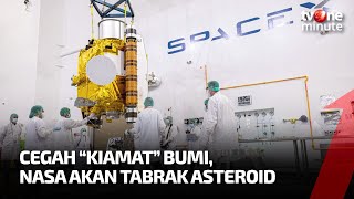 Pesawat Antariksa NASA Akan Tabrak Asteroid untuk Selamatkan Bumi  tvOne Minute [upl. by Fesuoy]