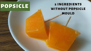 How to make Popsicles without Molds  Kuchi Ice Recipe in Tamil  Popsicle Recipe [upl. by Boff]