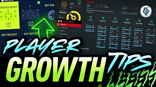 FIFA 22 CAREER MODE  PLAYER GROWTH TIPS [upl. by Laspisa]