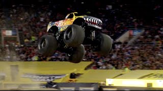 Team Hot Wheels Scott Buetow Freestyle Monster Jam World Finals 2016 [upl. by Herrod388]