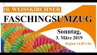 Faschingsumzug Weißkirchen 2019 [upl. by Dlanod6]