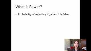 What is statistical power [upl. by Eulalie]