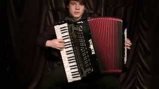 Libertango  Astor Piazzolla  Accordion Cover by Stefan Bauer [upl. by Alaaj350]