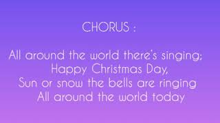 ALL AROUND THE WORLD BY SHA ARMSTRONG  A Lyric Video [upl. by Ia]