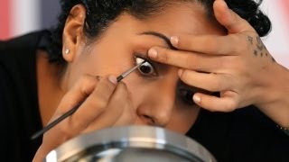 Makeup Tricks LUSCIOUS LASHES WITHOUT MASCARA [upl. by Retla855]