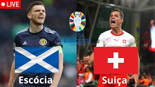 EURO 24 Escócia vs Suíça Ao Vivo [upl. by Emmalee387]