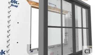 How to install Windows AFTER DuPont™ Tyvek® HomeWrap® [upl. by Atnicaj]