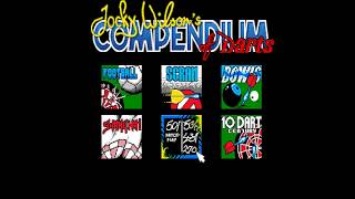 Jocky Wilsons Compendium of Darts  Commodore Amiga No Commentary [upl. by Alger746]