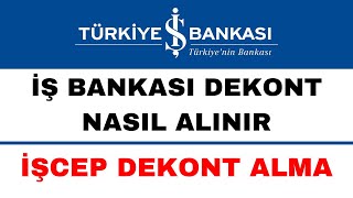 İş Bankası Dekont Nasıl Alınır  İşcep Dekont Alma [upl. by Polito389]