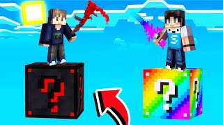 KITA BUKA LUCKYBLOCK SAMPE DAPET ITEM PALING OP DI MINECRAFT [upl. by Flynn]