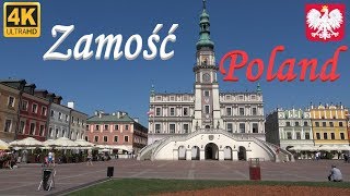 Poland in 4K UHD  Zamosc Old Town [upl. by Asylem365]