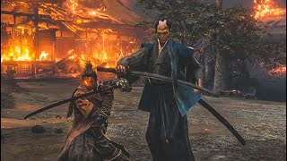 Sekiro   Juzou the Drunkard No Damage  Attack Power 1  Base Vitality  No HUD [upl. by Stanway]