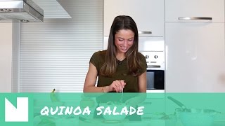 Koken met Foodieness Afl 6 kipavocado salade met quinoa [upl. by Jaynell]