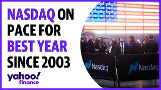 Nasdaq set to hit a 20year record high [upl. by Ahcire]