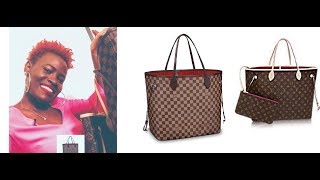 Louis Vuitton Neverfull mm Unboxing and Gm Review 2018 [upl. by Moshell]