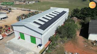 Sistema Fotovoltaico 60kW  Rotor Equipamentos [upl. by Ailak]