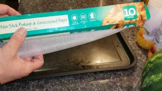 How To Make Greaseproof Paper Stop Rolling Back Up [upl. by Nodal]