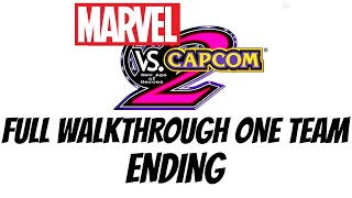 Marvel vs Capcom 2 New Age of Heroes Full Walkthrough One Team Ending [upl. by Molly278]