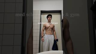 med school internship amp gym vlog [upl. by Eniowtna889]