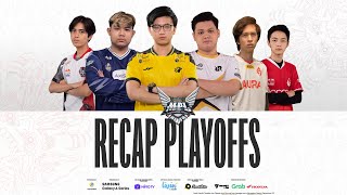 Recap Playoffs MPL ID S8 🔥 [upl. by Aramenta]