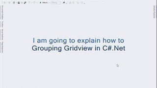 ASPNet C GridView Grouping [upl. by Lateehs828]