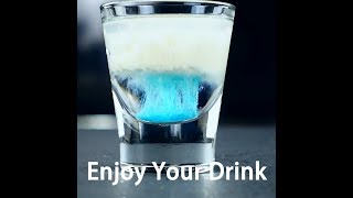 alcohol cocktailSambucaTequilaCream LiqueurBlue Curacao [upl. by Weiss409]