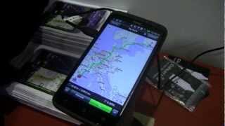 GPS CoPilot Live Test HTC One X [upl. by Oirevlis]