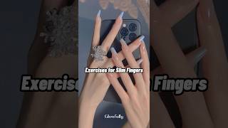 Exercises for Slim Fingers ✨✨ aesthetic trending viral shorts tips exercise [upl. by Leahcimrej174]