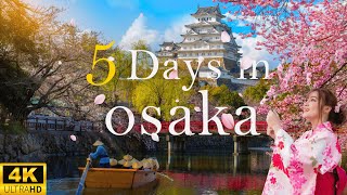 How to Spend 5 Days in OSAKA Japan  The Perfect Travel Itinerary [upl. by Keldon998]