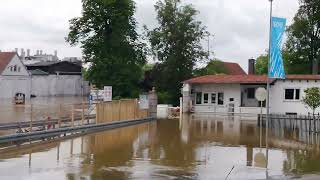 Hochwasser 02062024 Schrobenhausen [upl. by Sixla]