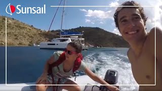 SUNSAIL • Charline Picon en croisière aux Iles Vierges britanniques [upl. by Onateag]