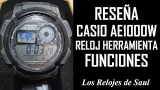 ¿El mejor reloj digital superaccesible Reseña del Casio AE1000W [upl. by Norramic623]