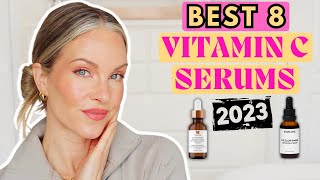 8 BEST VITAMIN C SERUMS 2023  GLOWING SKIN GUARANTEED ANTIAGING OVER 30 [upl. by Festatus129]