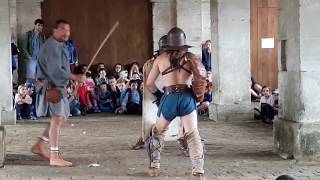 Gladiator Fight  Grand 2018  ACTAarcheo  Provocator  Thraex vs Murmillo [upl. by Hertzfeld]