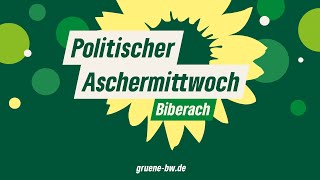 Livestream  Politischer Aschermittwoch in Biberach 2024 [upl. by Lynea22]