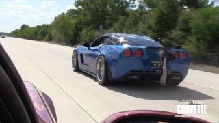 1500hp Corvette running on the street [upl. by Alel699]