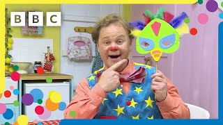 Mr Tumbles Animal Masks  Mr Tumble and Friends [upl. by Brigham]