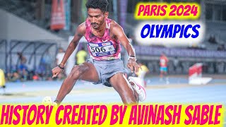 Paris 2024 Olympics Avinash Sable Created a History  3000m Steeplechase race [upl. by Eselahc337]