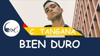 C Tangana  Bien Duro Letra Oficial [upl. by Hesper312]