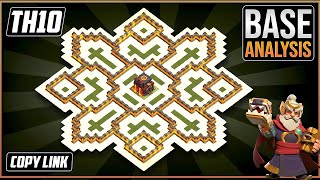 THE NEW BEAST TH10 HYBRIDTROPHYdefense Base 2024 Town Hall 10 Trophy Base Design–Clash of Clans [upl. by Eisenstark685]