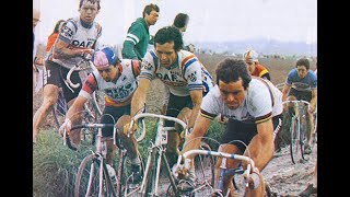 ParisRoubaix 1981  Victoire historique de Bernard Hinault avec le maillot arcenciel 720p [upl. by Cima]