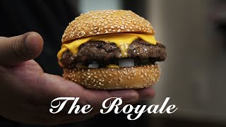 How to Make the Royale with Cheese from Pulp Fiction Step by Step [upl. by Erelia823]