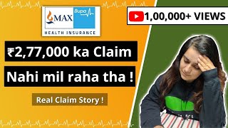 Niva Bupa Health Insurance Claim Real Story  Health Insurance 2022 [upl. by Adaminah]