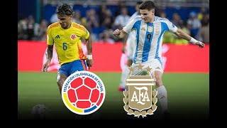 Colombia VS Argentina EN VIVO HOY Partido de Eliminatoria Sudamericanas USAMEXCAN2026 [upl. by Simdars913]