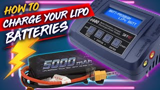 HOW TO CHARGE YOUR LIPO BATTERIES LIKE A PRO  TIPS amp TRICKS  CHARGING amp MAINTENANCE GUIDE [upl. by Zelde]