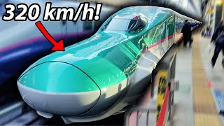 I Took Japans Fastest BULLET Train from Tokyo to Hokkaido Shinkansen First Class [upl. by Delgado710]