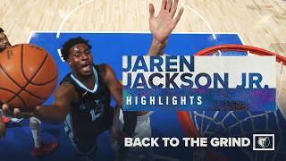 Jaren Jackson Jr Highlights  Memphis Grizzlies vs Minnesota Timberwolves [upl. by Riddle]